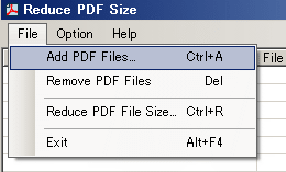 Reduce PDF Size　Shot3